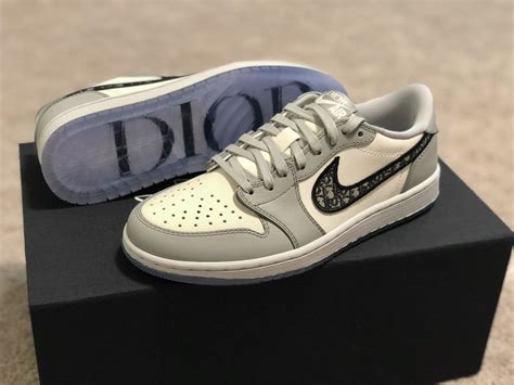 dior jordan low top|Dior jordan 1 low sneakers.